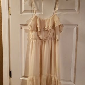 Cream color dress